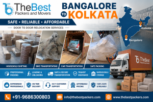 Packers and Movers from Bangalore to Kolkata 