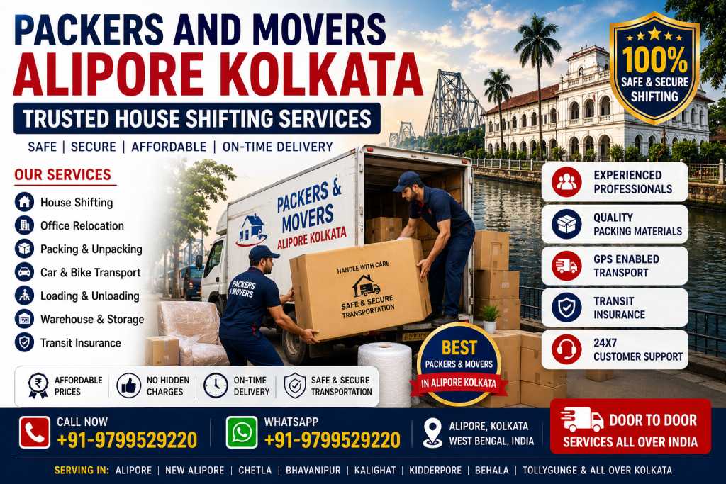 Packers and Movers Alipore Kolkata